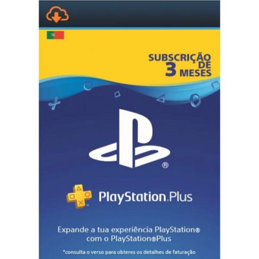 Plastation Plus 3 Meses PSN – Portugal