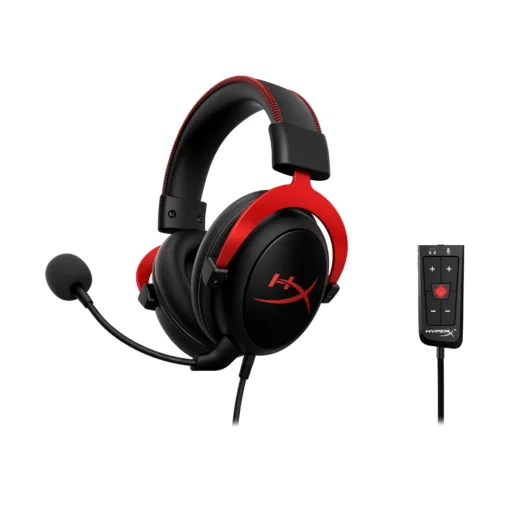 Headset Gaming HyperX Cloud II 7.1 Vermelho (Auscultadores)