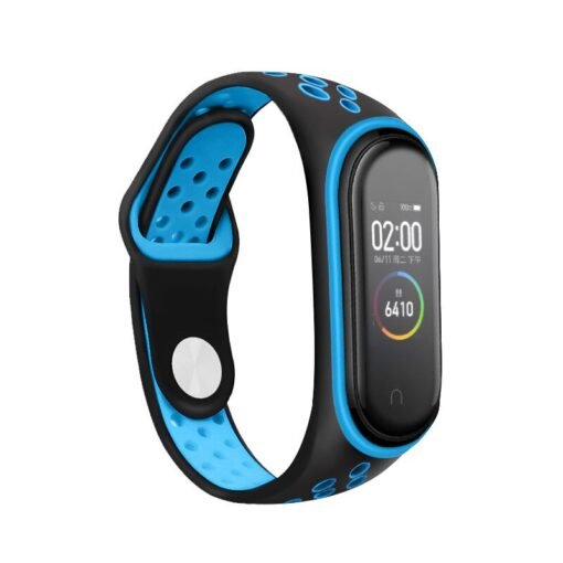 Pulseira de substituição Xiaomi Mi Band 4 / Mi Band 3 – Azul/preta