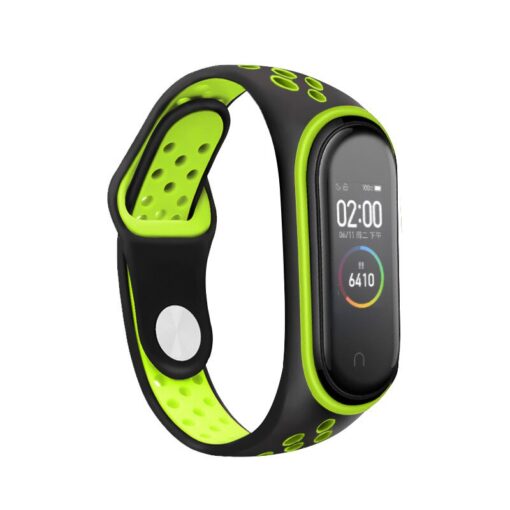 Pulseira de substituição Xiaomi Mi Band 5– Verde/Preta