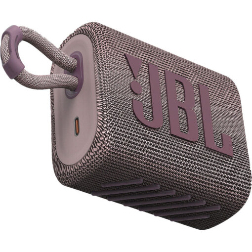 Coluna Portátil JBL GO 3 Bluetooth Rosa