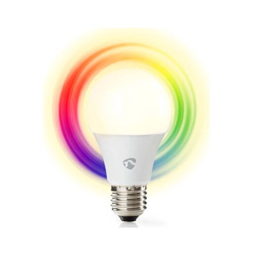 NEDIS WIFILRC10E27 SMARTLIFE FULL COLOUR LED BULB E27 806LM 9W RGB / WARM TO COOL WHITE